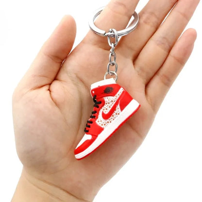 3D Sneaker Shoe Keychain